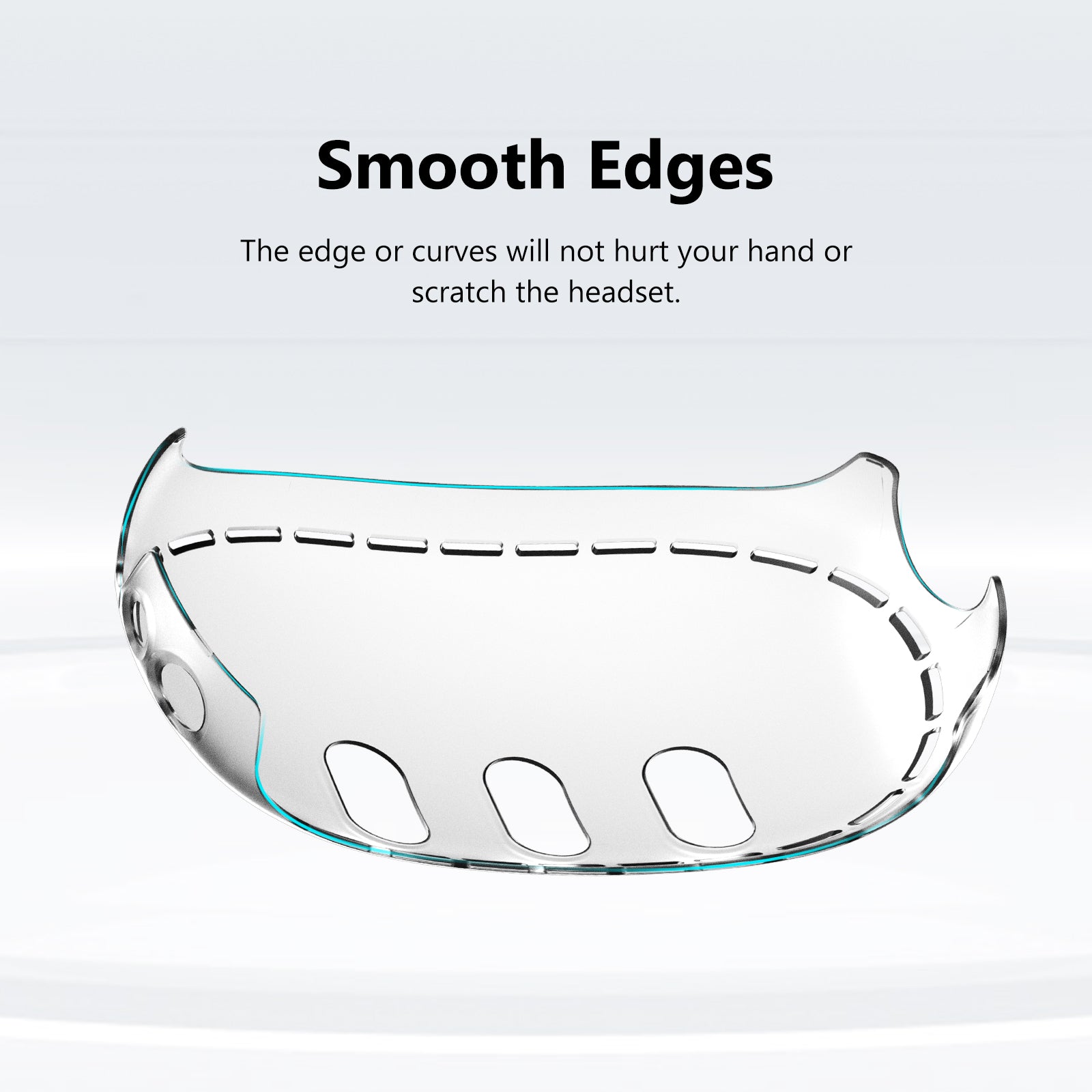 Nova Design Transparent VR Shell Protective Cover for Meta Quest 3