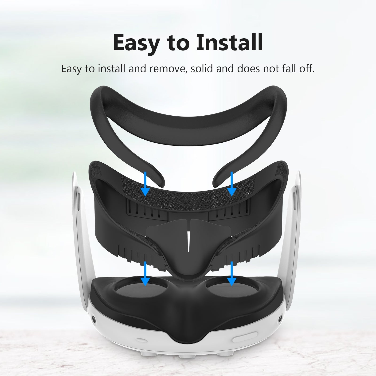 Quest3用 フェイトラ NARE FACIAL TRACKER Quest 3やPICO 4で顔トラッキングできる！韓国発・NARE FACIAL TRACKER