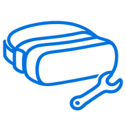 Headset repair wrench icon