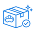 Fixed and shipped back icon