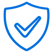 Warranty shield icon